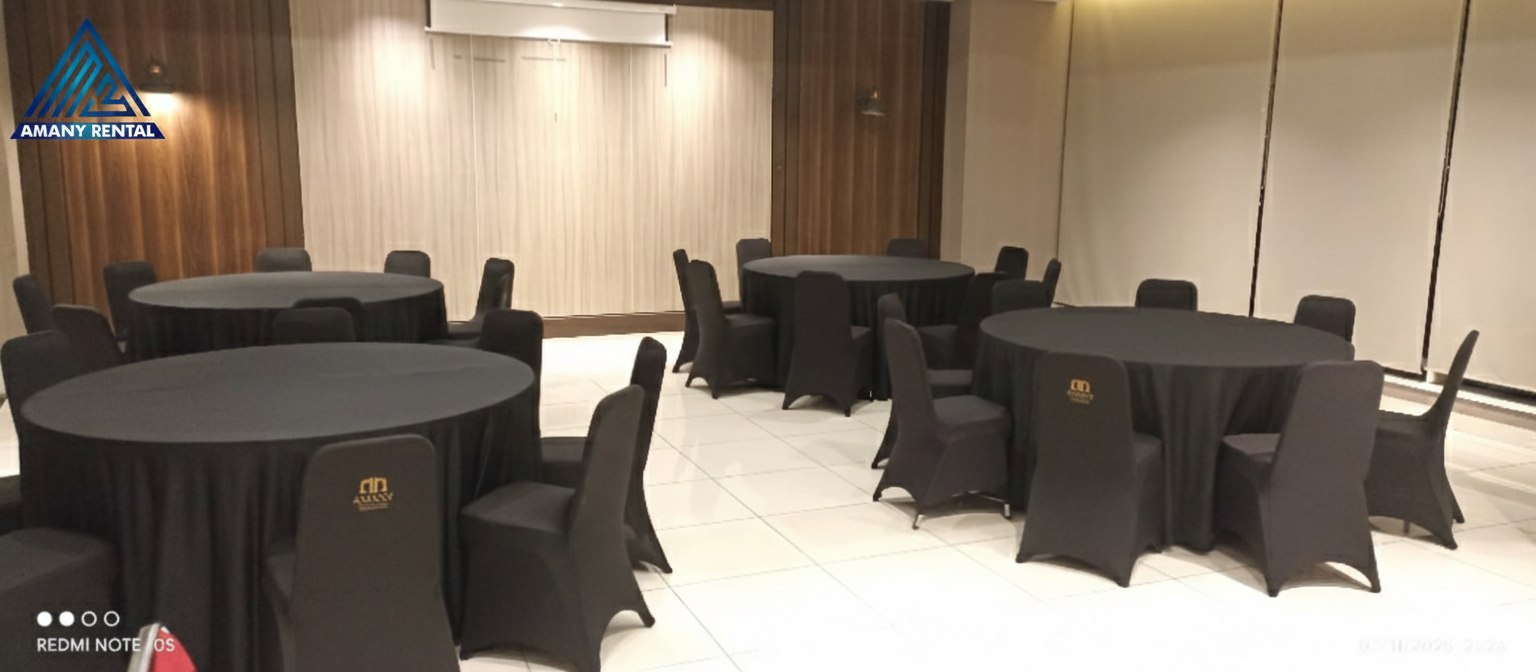 Sewa Meja Bulat Jakarta Pusat