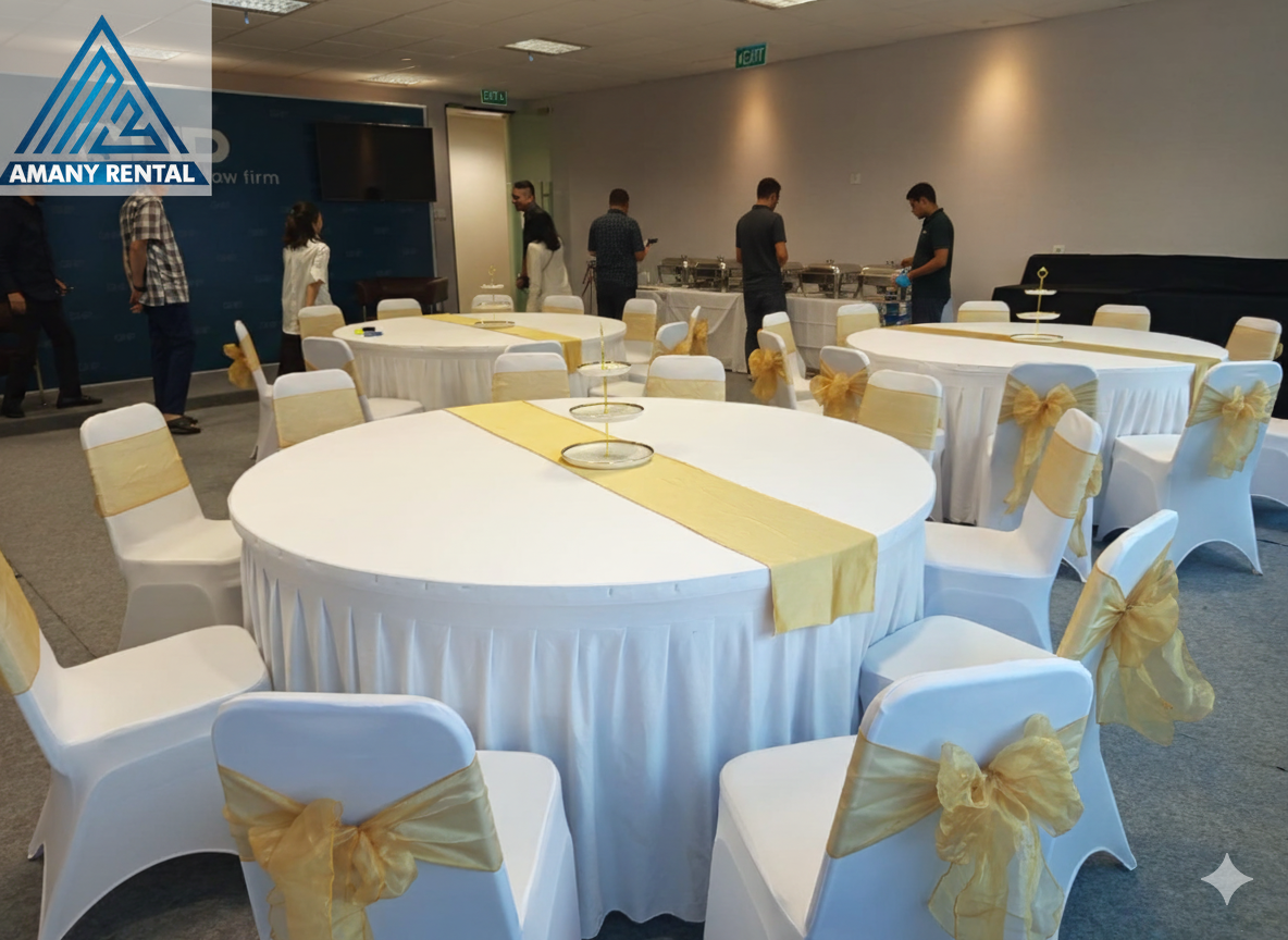 Sewa Meja Bulat Jakarta Timur